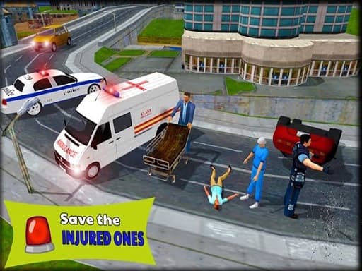 free online games - Ambulance Rescue Games 2019