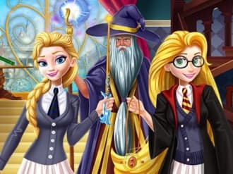 free online games - Princesses at School of Magic