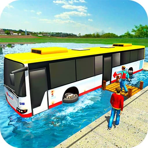 free online games - River Coach Bus Driving Simulator Games 2020