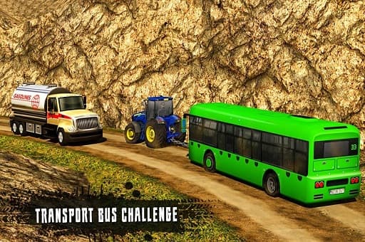 free online games - Chained Tractor Towing Rescue