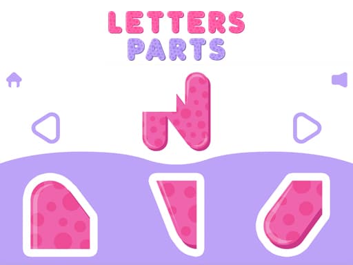free online games - Letters Parts