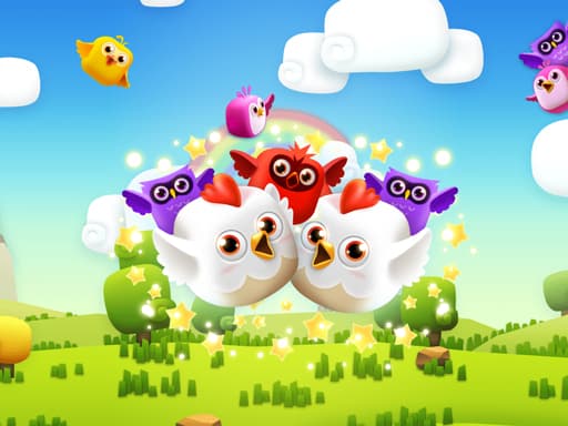 free online games - Birds Lineup