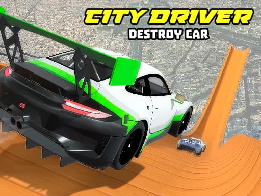 free online games - City Driver Destroy Car