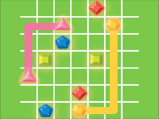 free online games - Connect The Gems