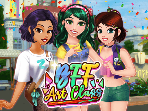 free online games - BFF Art Class