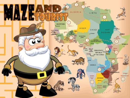 free online games - Maze And Tourist