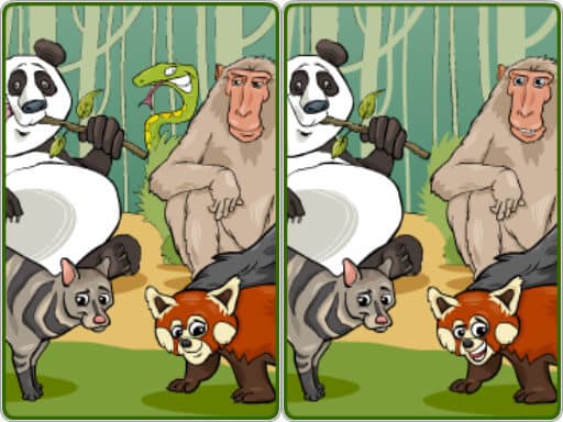 free online games - Wildlife Safari Five Diffs