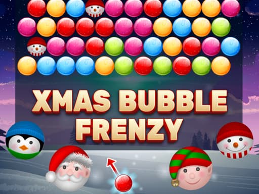 free online games - Xmas Bubble Frenzy