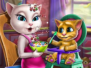 free online games - Angela Toddler Feed