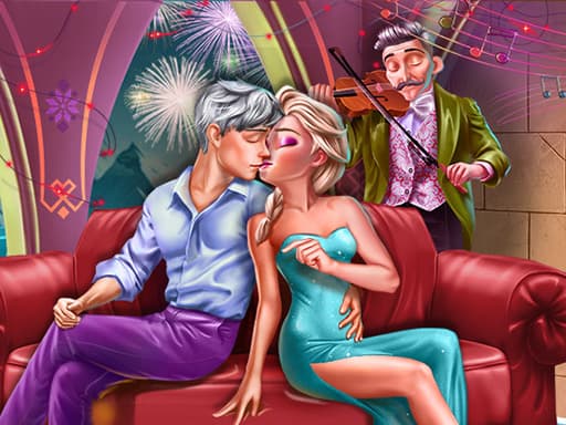 free online games - Ice Queen Romantic New Years Eve