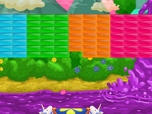 free online games - Brick Breaker Unicorn
