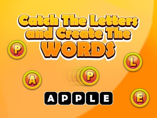 free online games - Catch The Letters and Create The Words