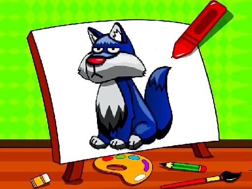free online games - Easy Kids Coloring Walfs
