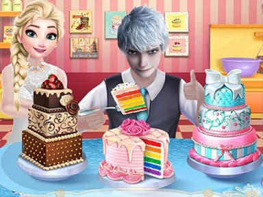 free online games - Princess Wedding Cake