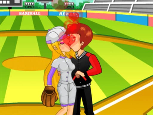 free online games - Baseball Kissing