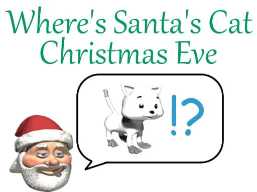 free online games - Wheres Santas Cat Christmas Eve