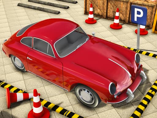 free online games - Classic Car Parking Driving School