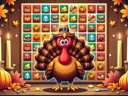 free online games - Turkey Twist Tetriz