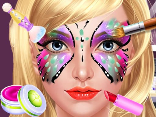 free online games - Face Paint Salon