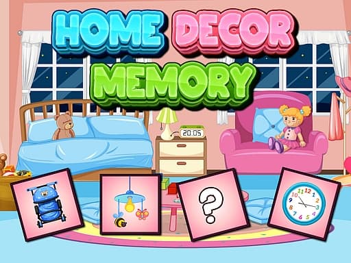 free online games - Home Decor Memory