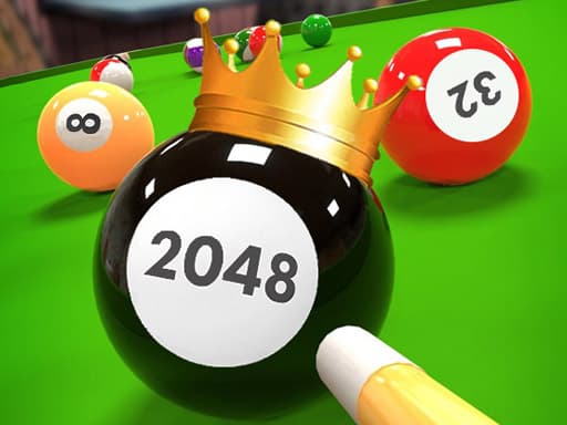 free online games - 2048 Billiards 3D