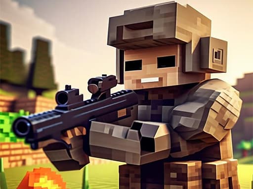 free online games - Pixel Village Battle 3DIO