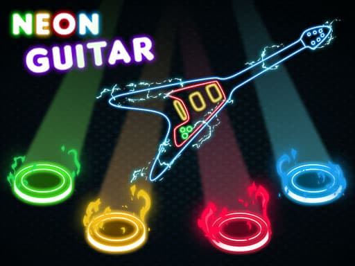 free online games - Neon Guitar