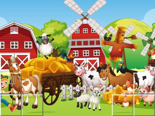 free online games - Farm Pic Tetriz