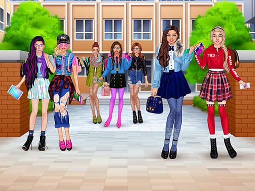 free online games - High School BFFs Girls Team