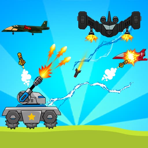 free online games - Tank War Defense