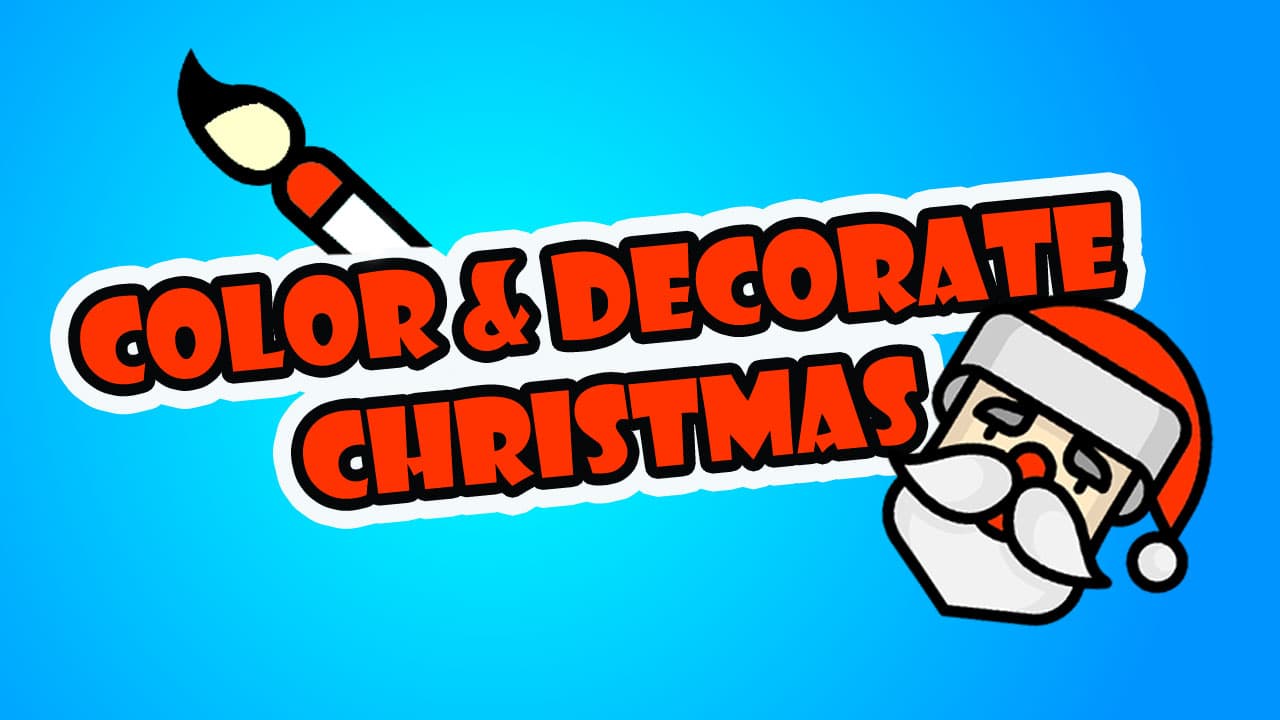 free online games - Color and Decorate Christmas