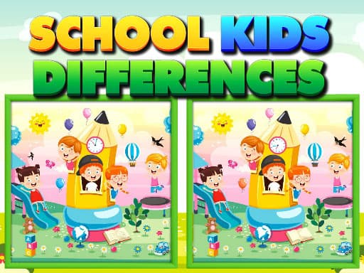 free online games - School Kids Differences