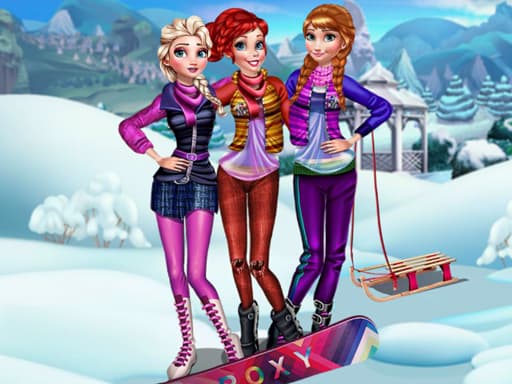 free online games - Girls Winter Fashion
