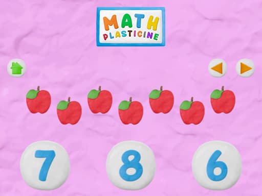 free online games - MATH PLASTICINE