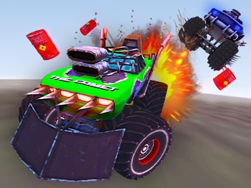 free online games - Death Race Monster Arena