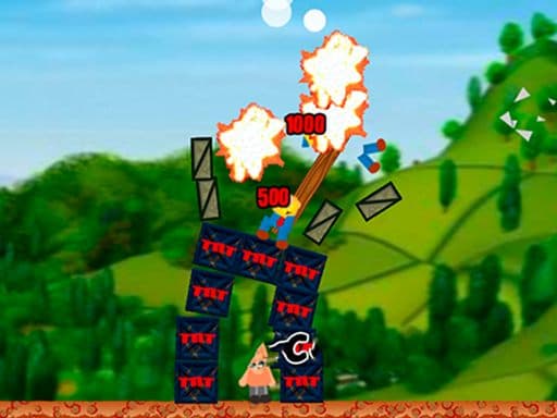 free online games - Destroy the Village