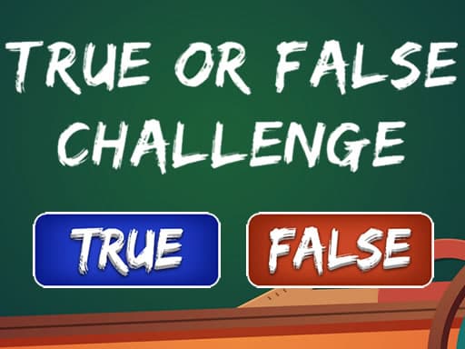 free online games - True or False Challenge