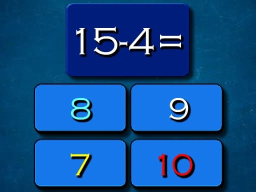 free online games - Subtraction Math Challenge
