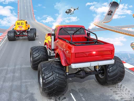free online games - Mega Ramp Monster Truck Race