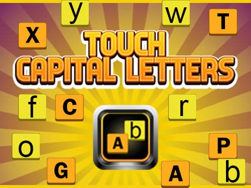free online games - Touch Capital Letters