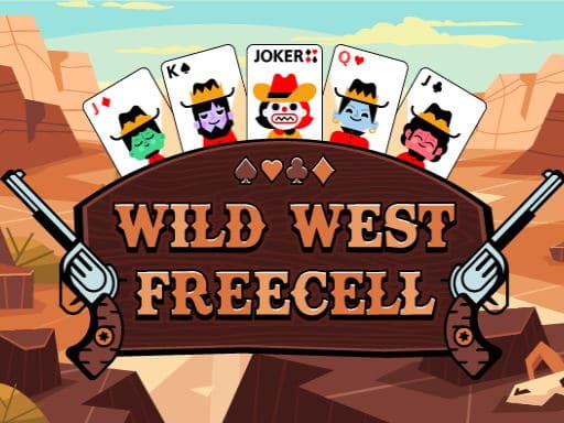 free online games - Wild West Freecell
