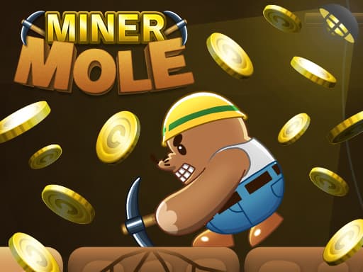 free online games - MINER MOLE