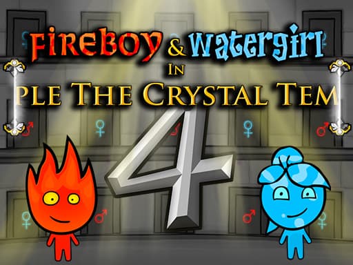 free online games - Fireboy and Watergirl 4 Crystal Temple