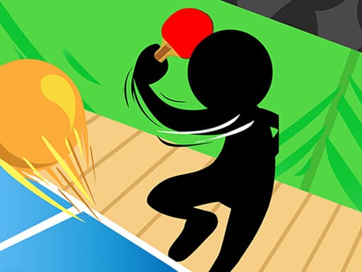 free online games - Stickman Ping Pong