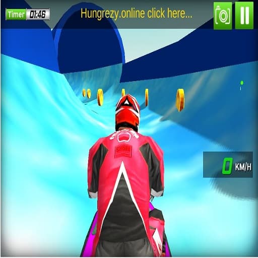 free online games - Water Slide Jet Boat Race 3D