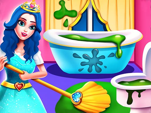 free online games - Princess Home Cleaning