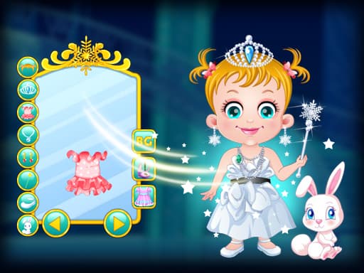 free online games - Baby Hazel Ice Princess Dressup