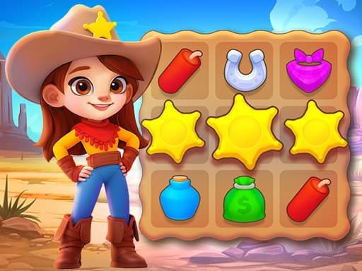 free online games - Wild West Match