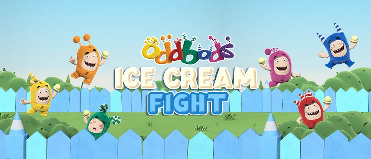 free online games - Oddbods Ice Cream Fight