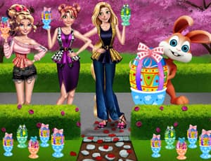 free online games - Girls Easter Chocolate Eggs
